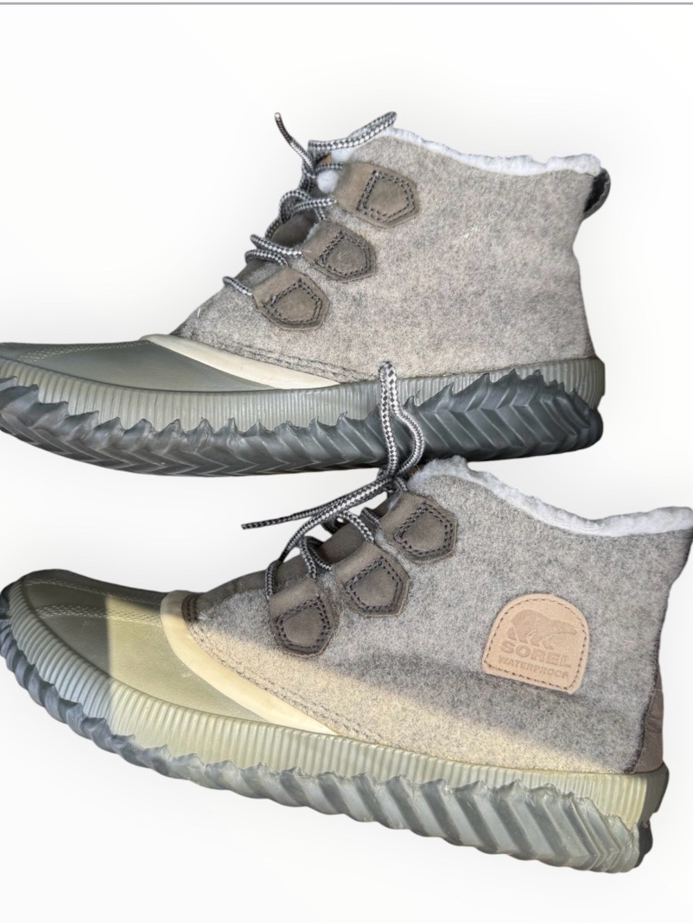 Women’s Sorel Women's Out N About Plus Waterproof Felt Boot size 10